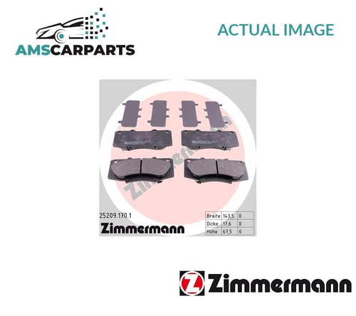 Brake pads set braking - pads,