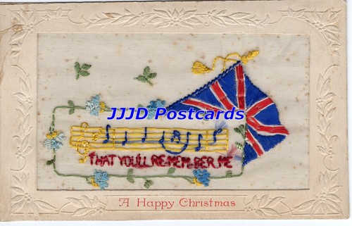 Silk wwi postcard - postcard, that