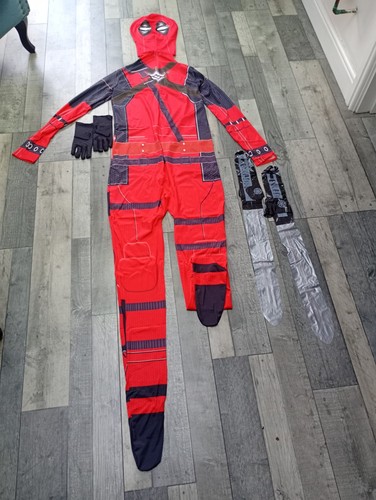 Deadpool red one piece fancy - red,