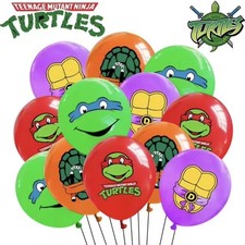 Ninja Turtles x10 Balloons