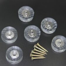 6x Rubber Feet Floor Protectors Non-Slip Chair Table Leg Pads Soft Rubber Nail