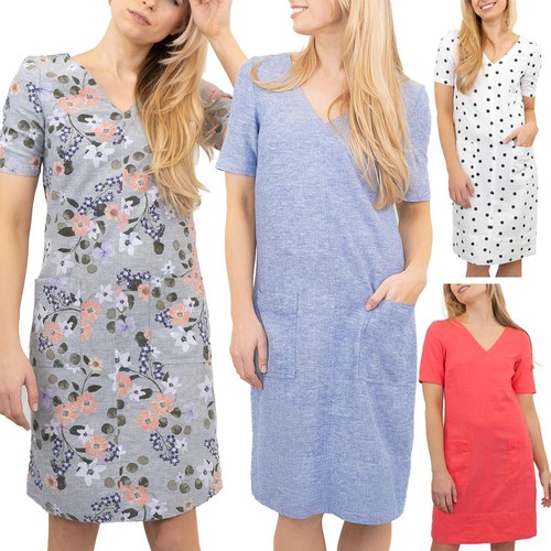 Womens dress linen blend - m&s,