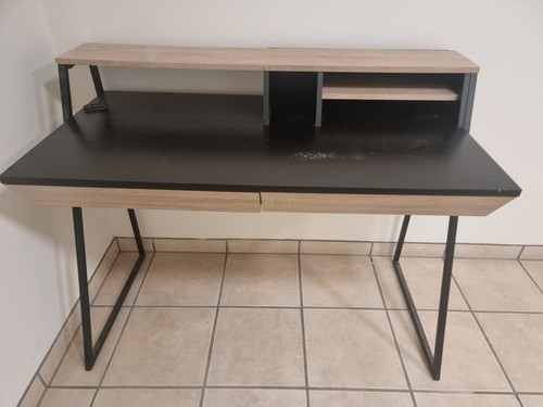 Salcome desk black - salcome, oak
