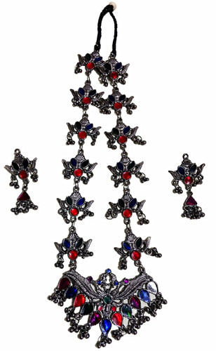 Silver tone floral - tone,