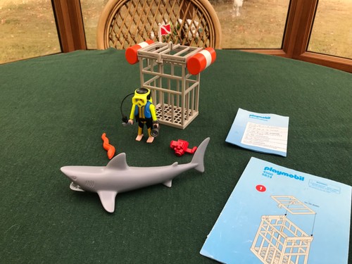 Playmobil shark diver - diver, (4500)