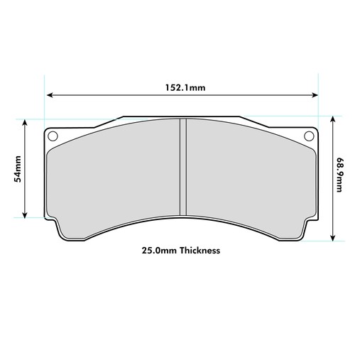 Ferodo ds2500 brake pads - ferodo,