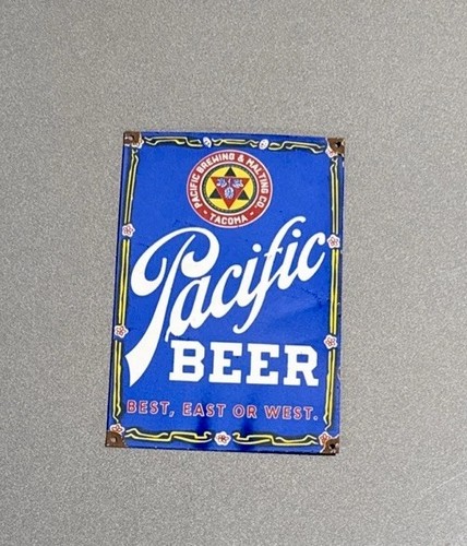 Vintage pacific beer bar - 12”,