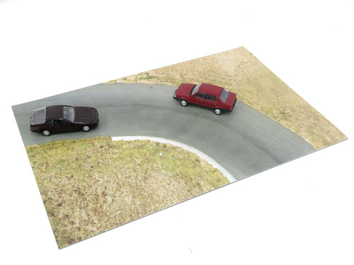 Scale desert road diorama - scale,