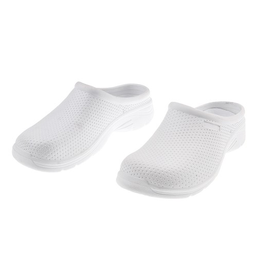 Womens ladies white clogs - womens,
