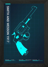 Smith and Wesson 1917 Gun