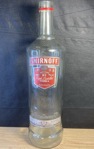 Smirnoff vodka large empty - smirnoff, 3l