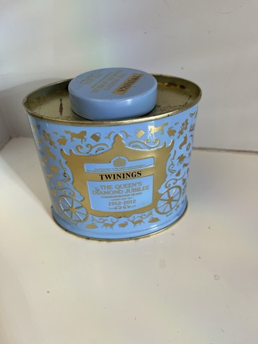 Tea tin queens diamond - tea, jubilee