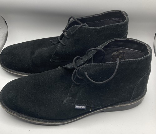 Lambretta black suede desert - lambretta,