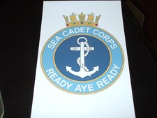 THE SEA CADET CORPS CREST 7X5