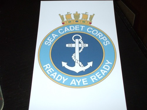 The sea cadet corps crest - corps, 7x5