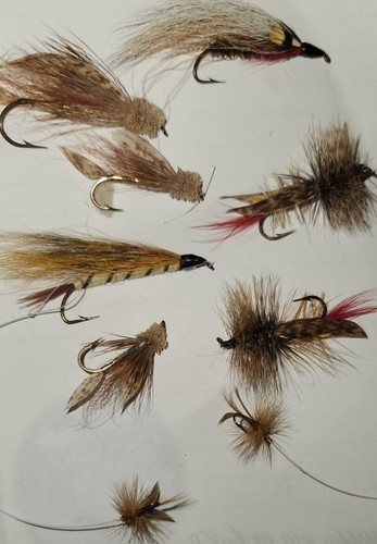 Vintage hand tied - tied, dry