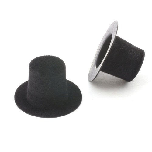 Dolls house black top - house, hat