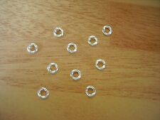 10 x Jump Rings 925 Solid Sterling Silver Open  HEAVY GAUGE 4,5,6mm ROUND
