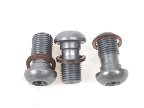 Screw set oil connection plate - set,