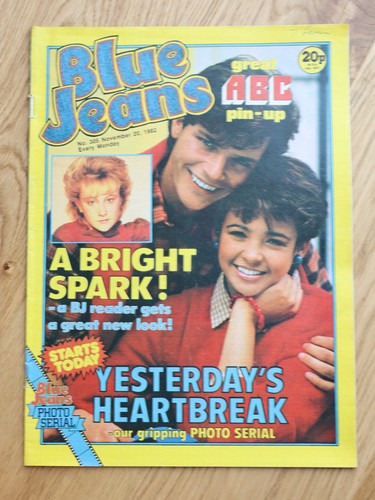 Blue jeans magazines 1977 1985 - jeans, 1977-1985