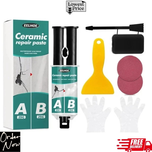 Bath white enamel - repair, fix