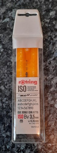 Vintage rotring lettering - rotring,