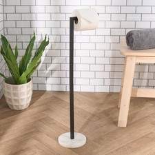 OHS Marble Toilet Roll Holder