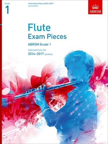 Flute exam pieces - exam, 2014-2017