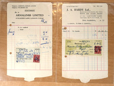 1953 postal history covers - postal,