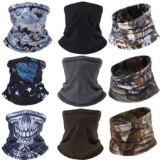 Winter Fleece Neck Gaiter Tube