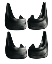 4 X FRONT AND REAR RUBBER MOULDED UNIVERSAL MUD SPLASH GUARD FLAPS