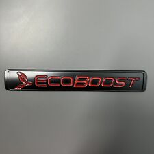 ECOBOOST Ford Black & Red Badge Fiesta Focus S-max C-max KA Galaxy Large Sticker