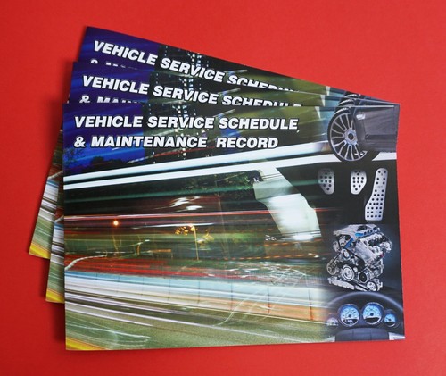 Vehicle service book blank - x,