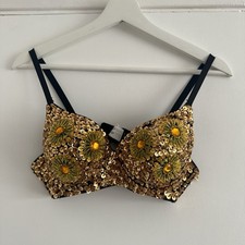 Sequin Ladies Embellished Padded T-shirt Bra