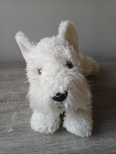 Harrods white terrier plush - white,