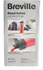 Breville Blend Active Black & Gold Personal Blender & Smoothie Maker Ice Crusher