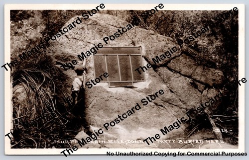 Murphy cabin site donner party - site,