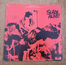 Slade - ALIVE!  - 12" 33rpm Black Vinyl LP - Gatefold Sleeve - 1972 - Polydor