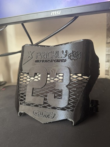 Motocutz front plate - plate, vented