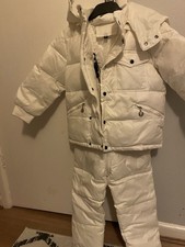 New White Snowsuit  1-2 Years