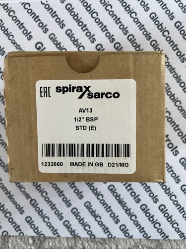 Spirax sarco av13 - spirax, 1/2"