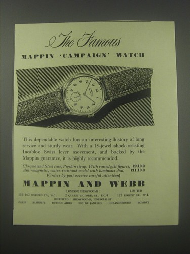 1954 mappin and webb - mappin,