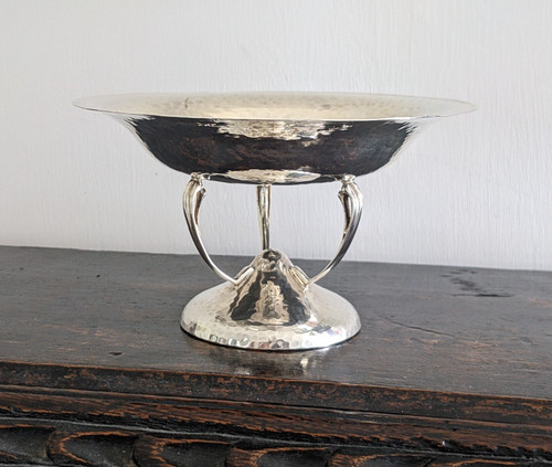 Arts crafts silver compotier - crafts,