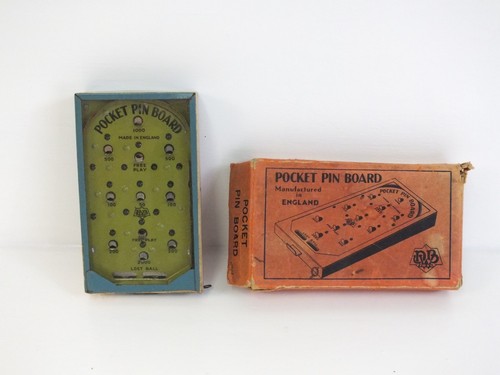 Vintage tin plate pocket - plate,