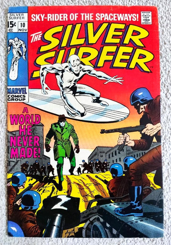 Silver surfer comic 10 - surfer,