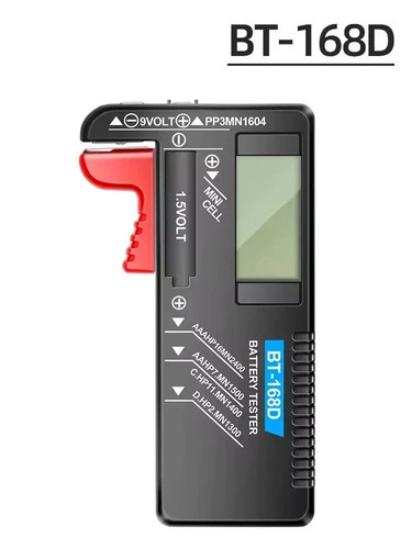 Universal battery tester with - universal,