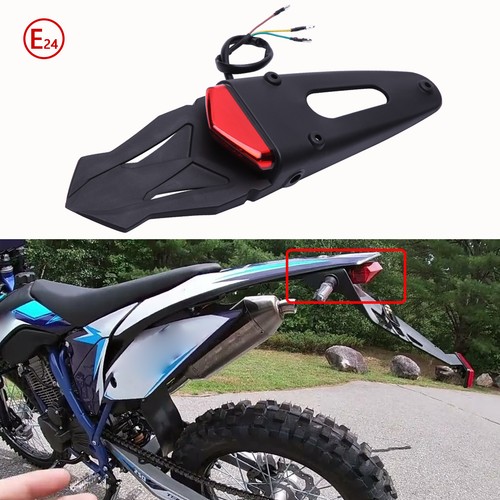 Red led tail brake - red,