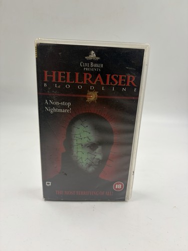 Hellraiser bloodline vhs - hellraiser,