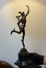 Bronze Mercury Sculpture