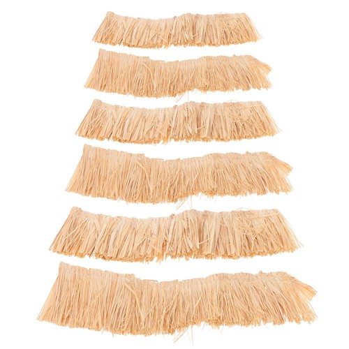Pcs thatched roof miniature - pcs,